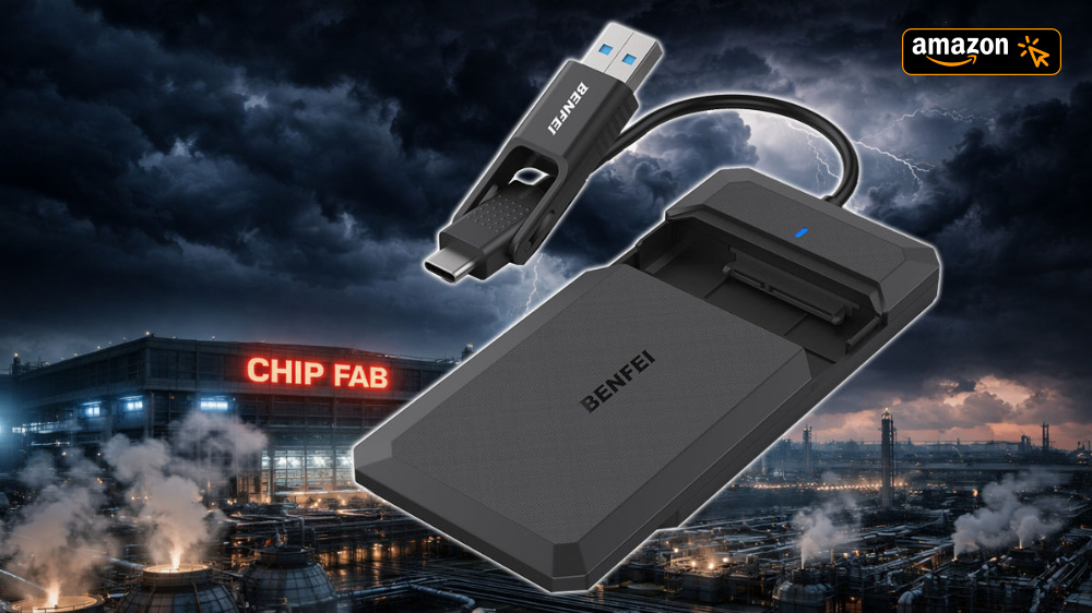 Alte SSD während Speicherkrise reaktivieren: Case für 8,50 € zum Bau externer Festplatte macht's möglich