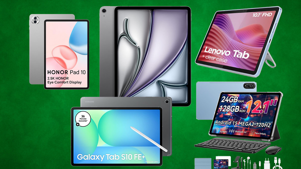 Tablets ab 43€: Amazon-Deals für Apple iPad, Samsung, Lenovo & mehr