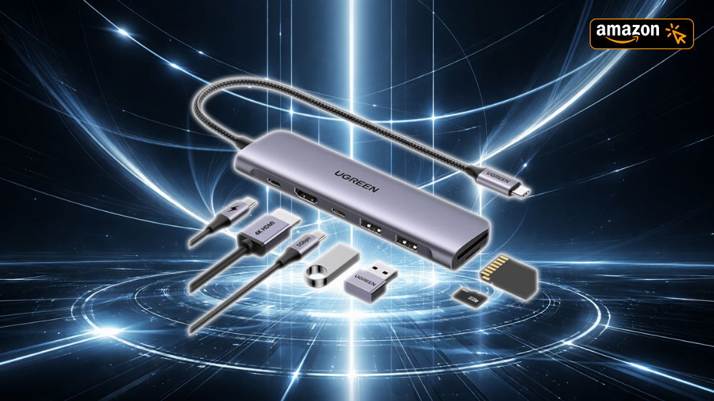Für unter 15 Euro: Vielseitiger USB-C-Hub bei Amazon zum Schnäppchenpreis