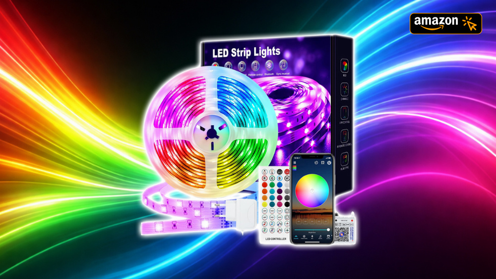 Smarter LED-Streifen bei Amazon: Jetzt für keine 15 Euro sichern