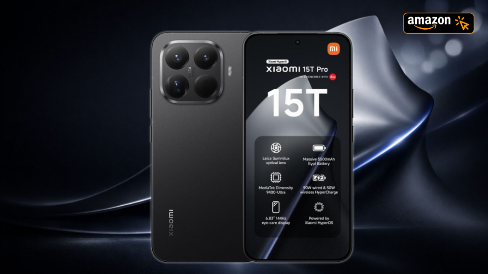 Exklusiv bei Amazon günstig wie nie: Xiaomi 15T Pro mit 90-W-Laden, Leica-Kamera und 6,83 Zoll