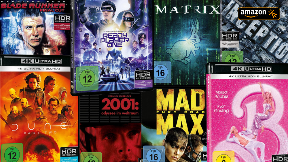 Sparen bei bester Bildqualität: Amazon mit großer Rabattaktion für 4K Blu-rays