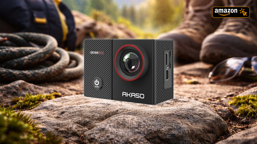 Preiswerte GoPro-Alternative: Günstige Actioncam bei Amazon mit 15 Prozent Rabatt