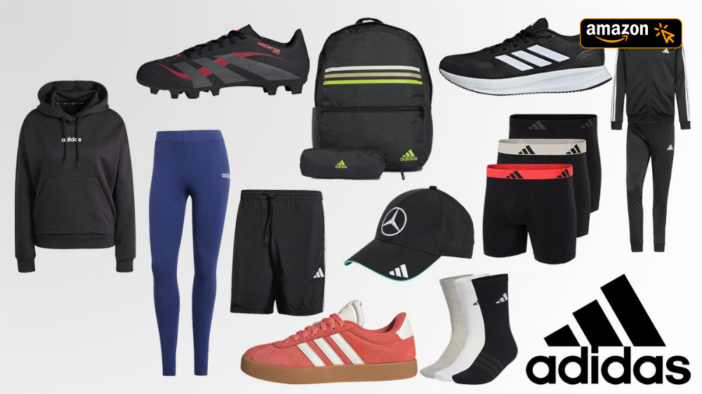 Adidas stark reduziert bei Amazon: Bis 66 % Rabatt auf Schuhe, Jacken & Hosen - nur bis 21. Februar