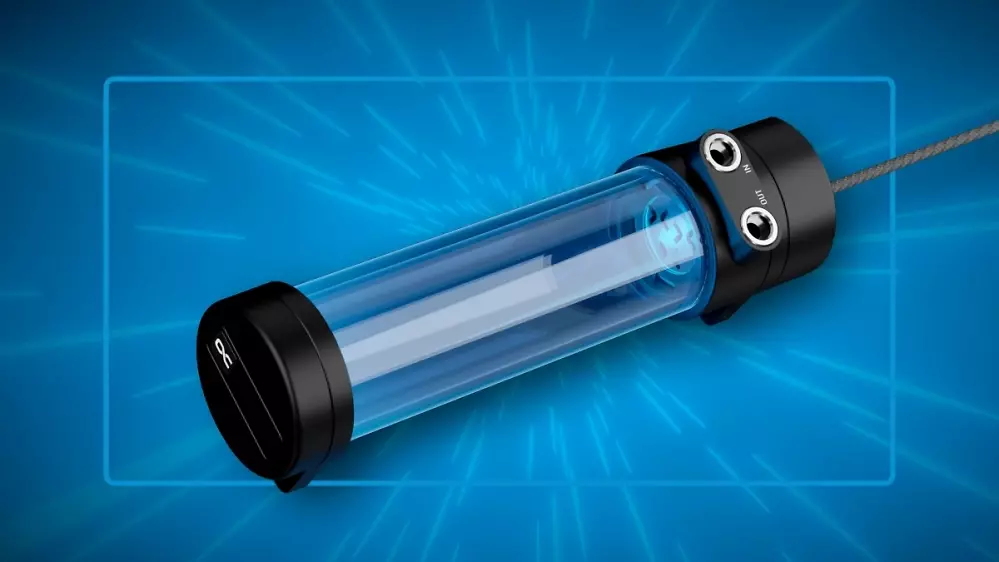 Alphacool Core 70 Tube: Echtglas-Reservoir mit Pumpe startet für rund 200 Euro