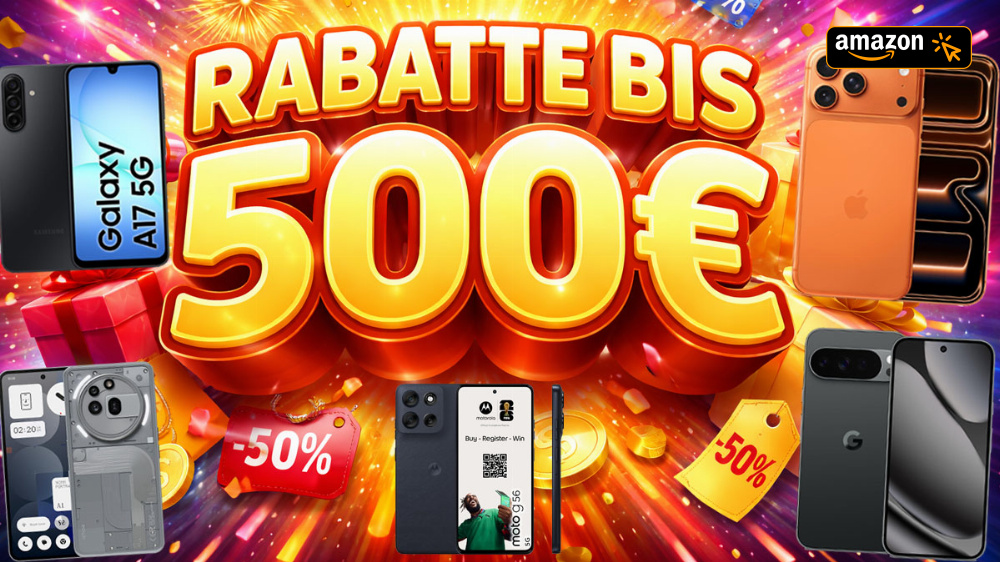 Amazon reduziert Smartphones massiv: Android ab 65 Euro, iPhones ab 565 Euro