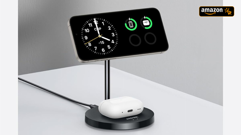 Befristet nur 32,99€: Induktive 2-in-1-Ladestation von Anker für iPhone und AirPods