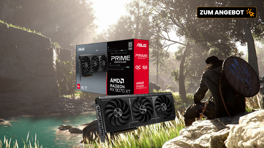Preise gehen wieder nach unten: RX 9070 XT von Asus am günstigsten - Gratis-Spiel inklusive