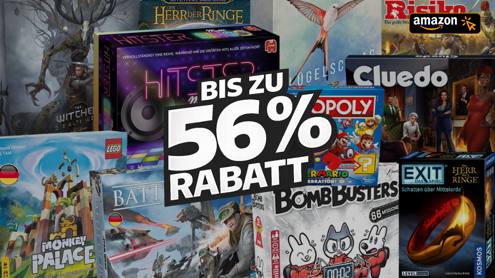 Nicht nur Steam hat Sales: Amazon fegt Brettspiele wie Star Wars, Hitster & mehr bis zu 56 % günstiger raus