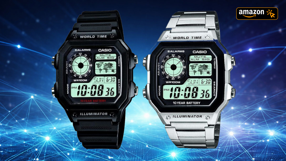 10 Jahre Batterie, 100 Meter wasserdicht: Casio-Digitaluhr ein Amazon-Hit