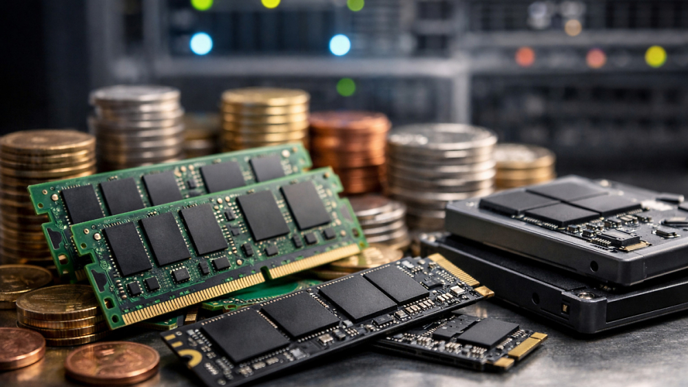 Speicherkrise trifft PC-Hersteller: HP zahlt doppelt so viel für DRAM und NAND