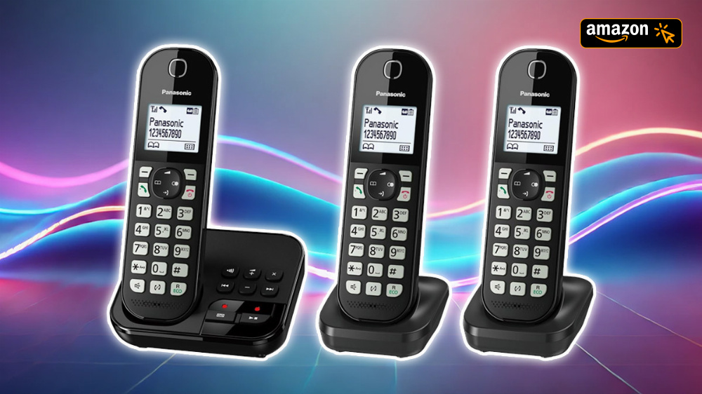 Wirklich nur 39,99 Euro: Amazon wirft DECT-Telefon mit Anrufbeantworter und 3 Mobilteilen raus