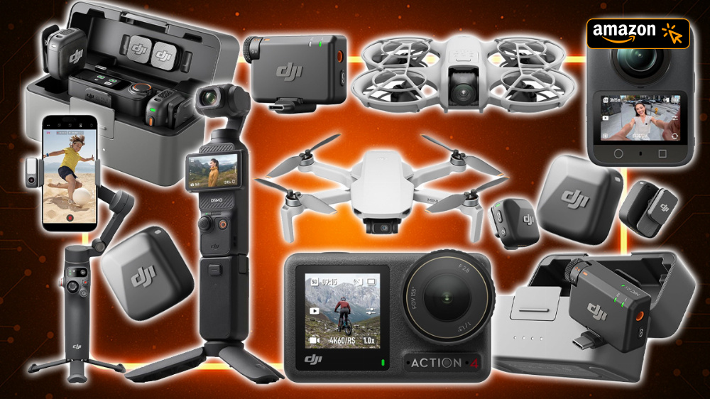 Amazon fegt DJI aus dem Lager: Ab 25 € für Sender, 4K-Drohnen, Action-Cam und Gimbal