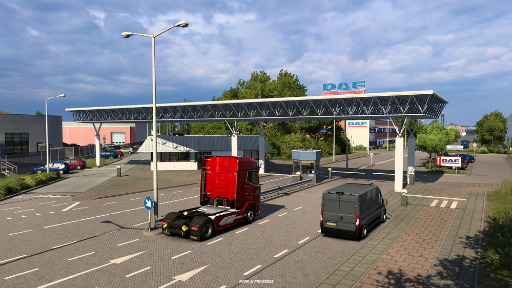 Euro Truck Simulator 2: Eindhoven als neue Stadt und DAF als europäisches "Lkw-Highlight"