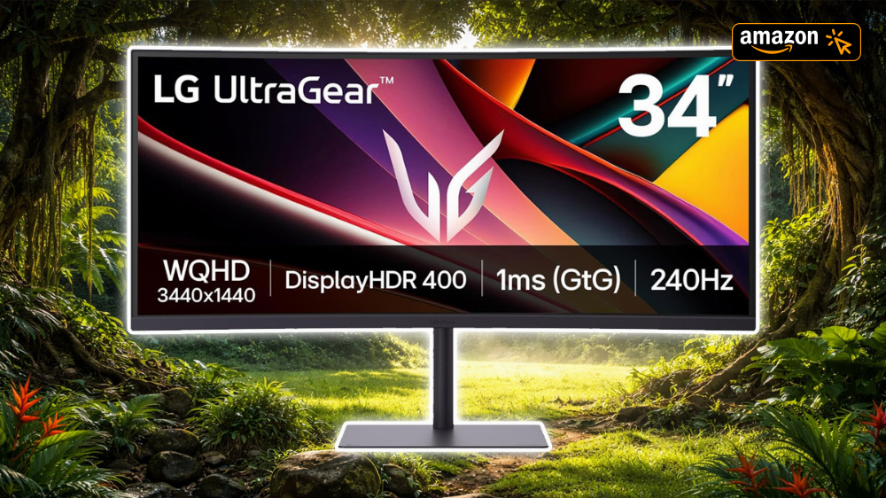 Händler-Dreikampf um Curved-Monitor: LG mit UWQHD, 240 Hz und USB-C günstig wie nie