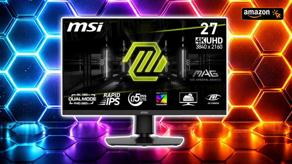 4K UHD, 320 Hz per Dual Mode, günstig wie nie: Amazon wirft spannenden MSI-Monitor raus