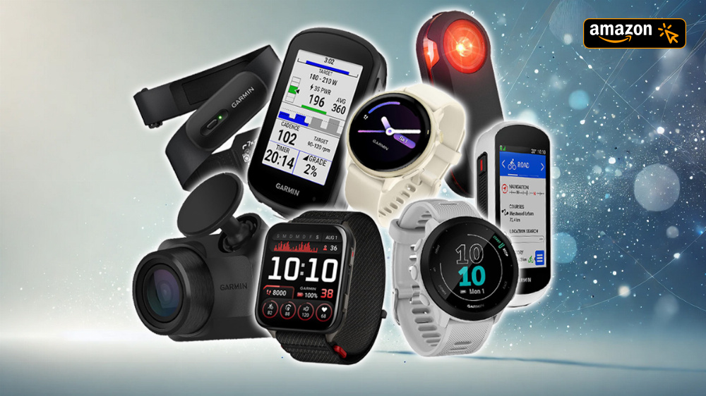 Amazon fegt Garmin raus: Bis zu 250 € Rabatt auf Smartwatches, Fahrradcomputer & mehr