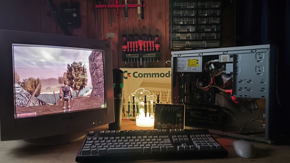 Aldi-PC mit Pentium 3 und Geforce 2 MX: Warum läuft Gothic 1 nicht schneller?
