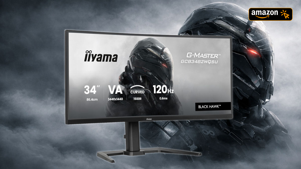 Ultrawide-Gaming-Monitor zum Bestpreis bei Amazon: Iiyama 34 Zoll Curved, 120 Hz