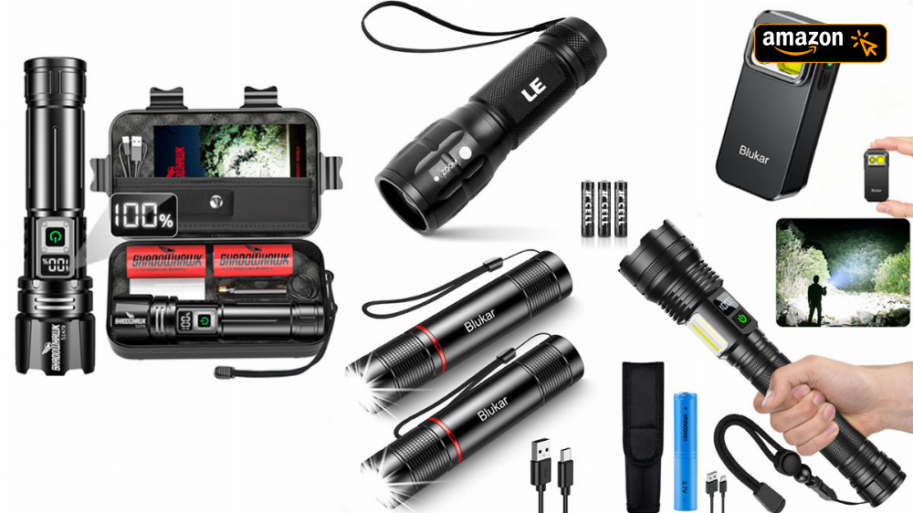 Strahlende Rabatte: LED-Taschenlampen bei Amazon im Sonderangebot