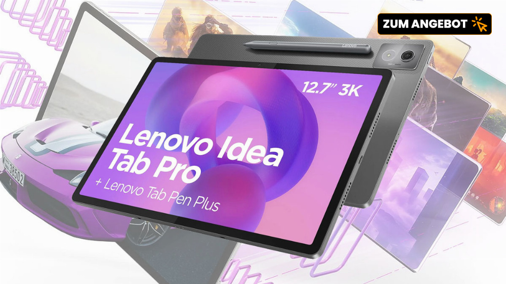 Bestverkauftes Tablet bei MediaMarkt zum Bestpreis: Lenovo Idea Tab Pro mit 12,7 Zoll und JBL-Lautsprecher (Update)