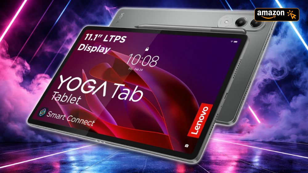 Amazon drückt Lenovo: Yoga Tab mit 3,2K-Display, 12 GB RAM und Tab Pen Pro jetzt 100 € günstiger