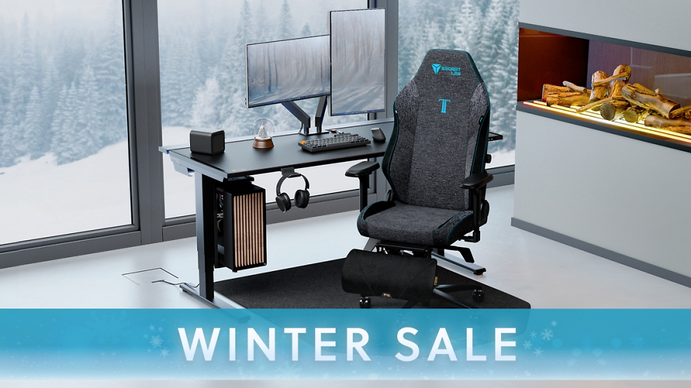 Secretlab Winter Sale: Satte Rabatte auf Gaming-Stühle und -Tische