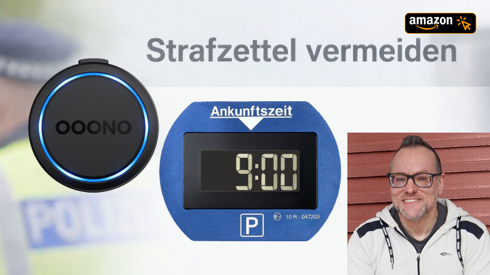 Warum ich seit 12 Monaten keinen Strafzettel mehr bekommen habe: Blitzerwarner und elektronische Parkscheibe kurz günstiger bei Amazon