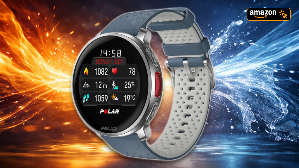 GPS-Smartwatch mit coolen Funktionen: Amazon zieht 200 € bei der Polar Vantage V3 Sportuhr ab
