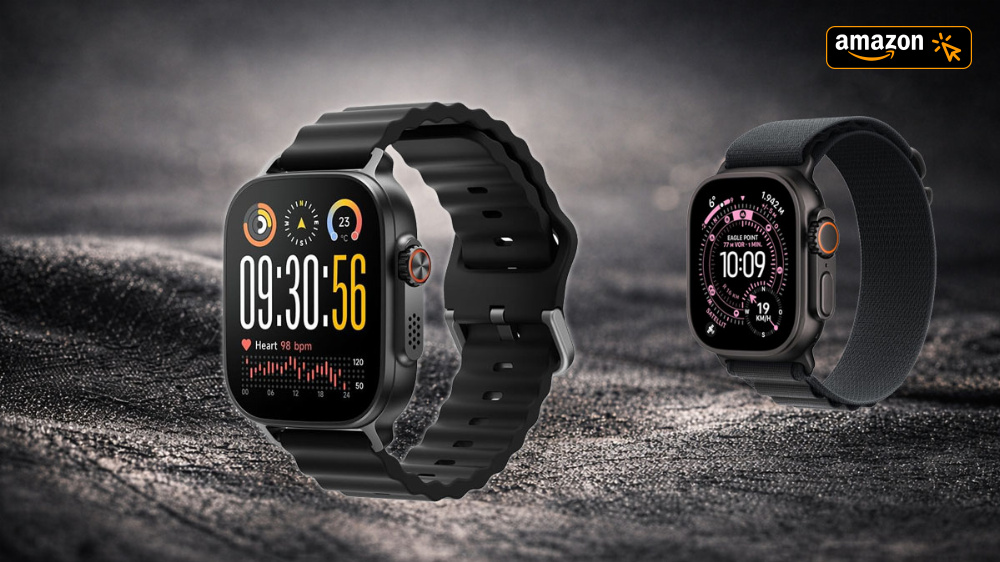 Kostet keine 50 Euro! Amazon schmeißt "Apple-Watch-Klon" mit 16 Tagen Akkulaufzeit raus