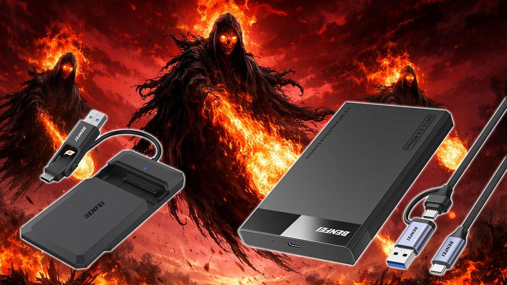 Externe Festplatte fast gratis? Amazon verheizt SSD Gehäuse mit USB-C und -A