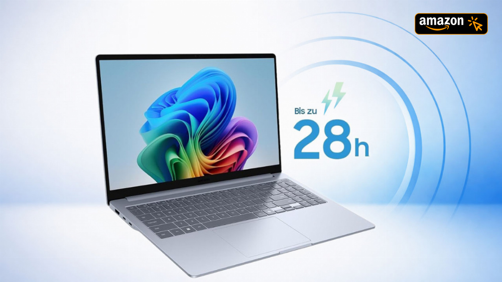 Historisch günstig unter 600 Euro: Amazon wirft Samsung Galaxy Book mit 28-h-Akkulaufzeit raus