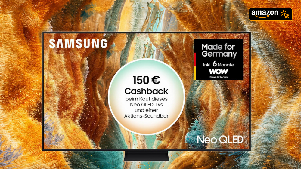Noch nie günstiger - Mini-LED-TV von Samsung mit Sky/Wow-Gratisabo