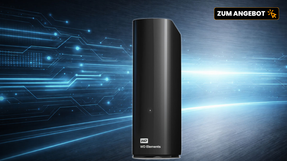 Bestpreis von nur 0,017 Euro/GByte - MediaMarkt wirft (noch) WD Elements Festplatte raus (Update)