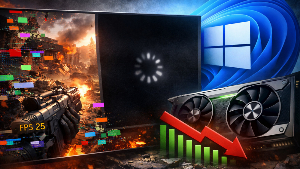 Windows-11-Update KB5074109: Nvidia bestätigt Gaming-Probleme