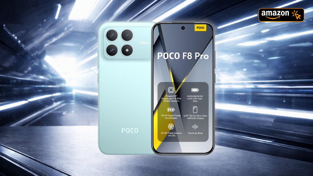 Xiaomi Poco F8 Pro: Starkes Smartphone bei Amazon fast zum Bestpreis im Angebot