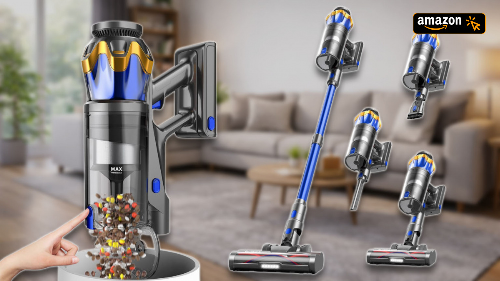 Topseller stürmt Amazon: Dieser Akku-Staubsauger geht mit 41 % Rabatt bei Amazon durch die Decke