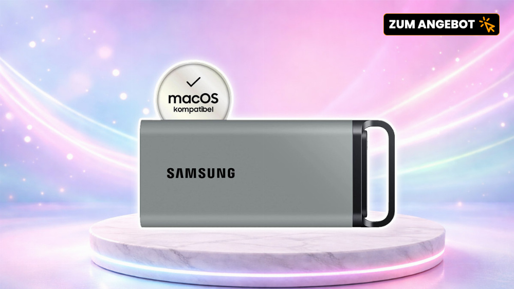 Günstig wie seit Monaten nicht mehr: Samsung Portable SSD rutscht auf 69,75 Euro pro TB