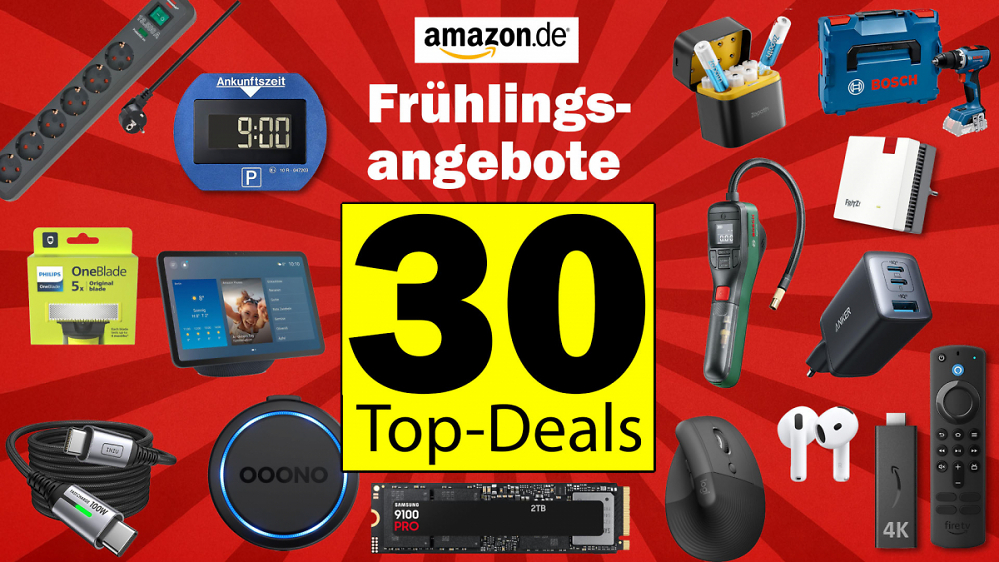 Amazon Frühlingsangebote 2026: Die 30 WIRKLICH besten Amazon-Angebote (Abgelaufen!)