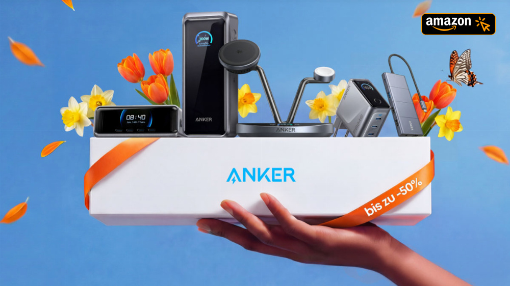 Amazon Frühlingsangebote bringen starke Rabatte auf Anker-Powerbanks, USB-Ladegeräte und Soundcore