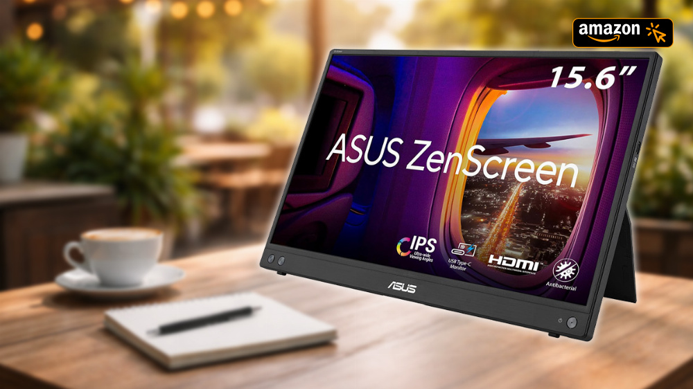 Asus ZenScreen im Preissturz: Tragbarer Full-HD-Monitor mit 44 % Rabatt zum Bestpreis