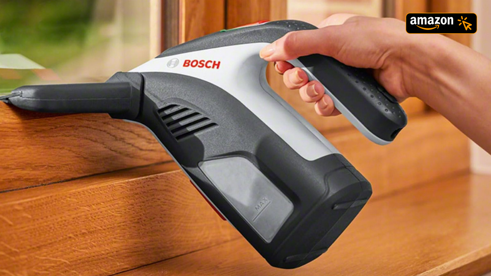 Amazon-Hit zum Bestpreis: Bosch Akku-Fenstersauger mit Zubehör kostet gerade keine 50 Euro