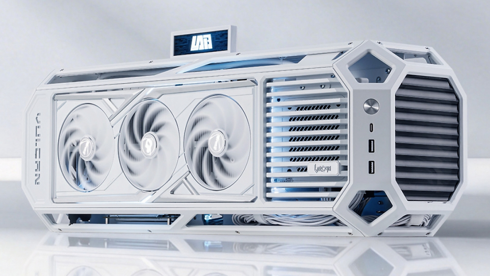 Colorful: Mini-ITX-Gehäuse sieht aus wie eine XXL-Grafikkarte