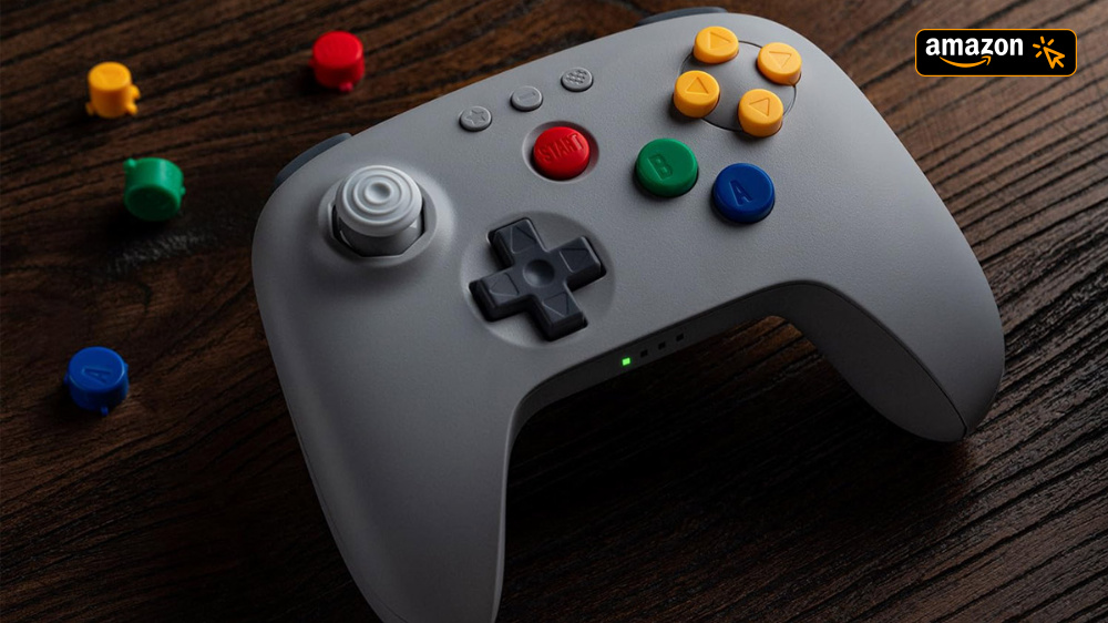 8BitDo 64: Kabelloses Gamepad im Look des Nintendo 64 jetzt bestellbar - in einer Version