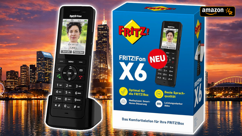 Das beste DECT-Telefon für Fritz!Box zum besten Preis: Fritz!Fon X6 stark reduziert