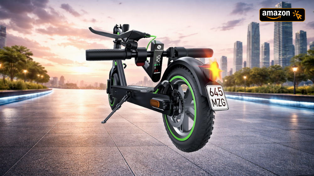 Pünktlich zum Frühling: E-Scooter mit Straßenzulassung bei Amazon jetzt zum Bestpreis