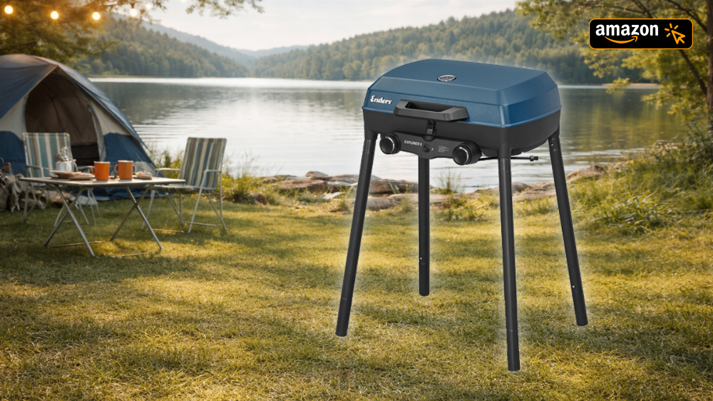 Perfekt für Balkon und Camping: Dieser Gasgrill ist jetzt stark reduziert