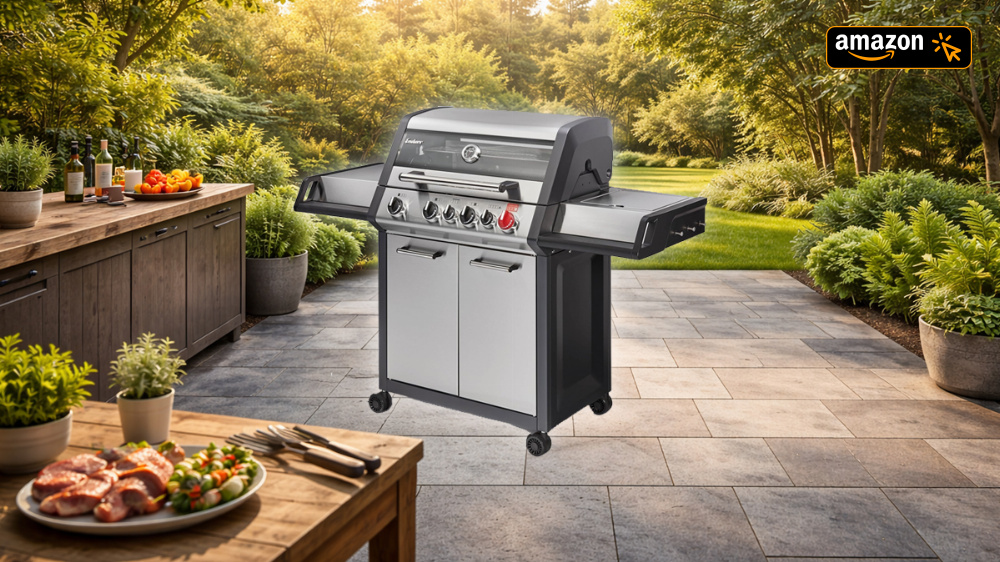 Grillsaison startet heiß: Profi-Gasgrill mit 800 °C Turbo-Zone zum aktuellen Bestpreis