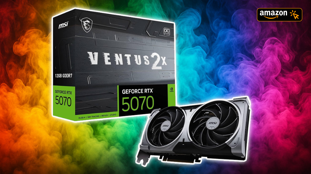 Günstigste RTX 5070 auf dem Markt: Lohnender Amazon-Coupon für MSI-Grafikkarte