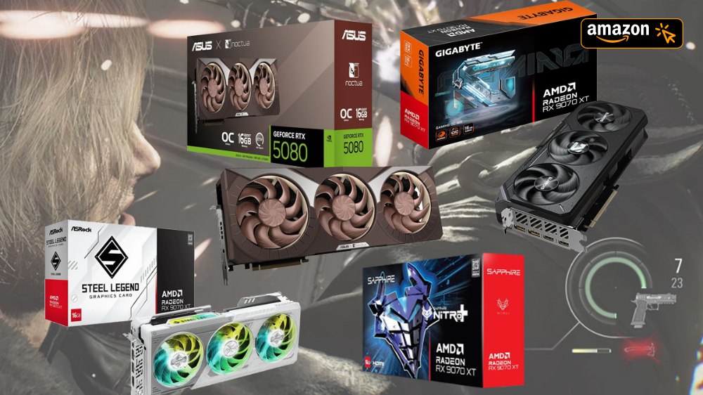 Amazon-Bestpreise für Grafikkarten: Geforce/Radeon ab 331€ - RTX 5080, 5070 & RX 9070 XT & mehr